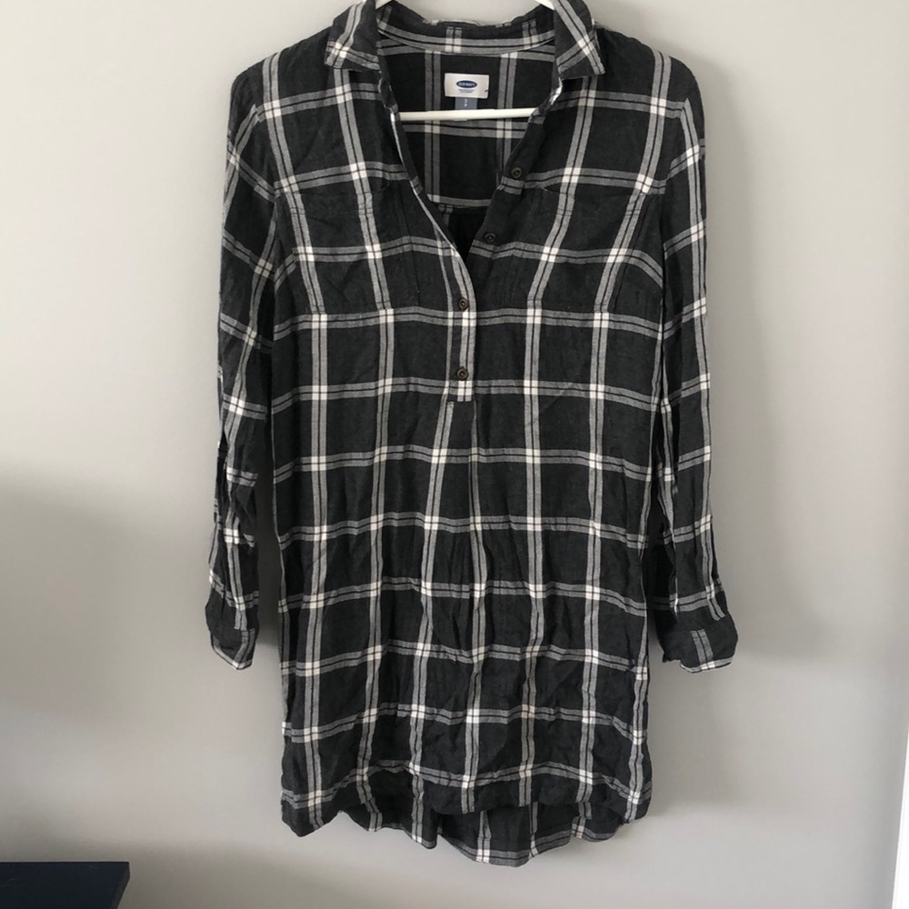 Old Navy Plaid Minidress